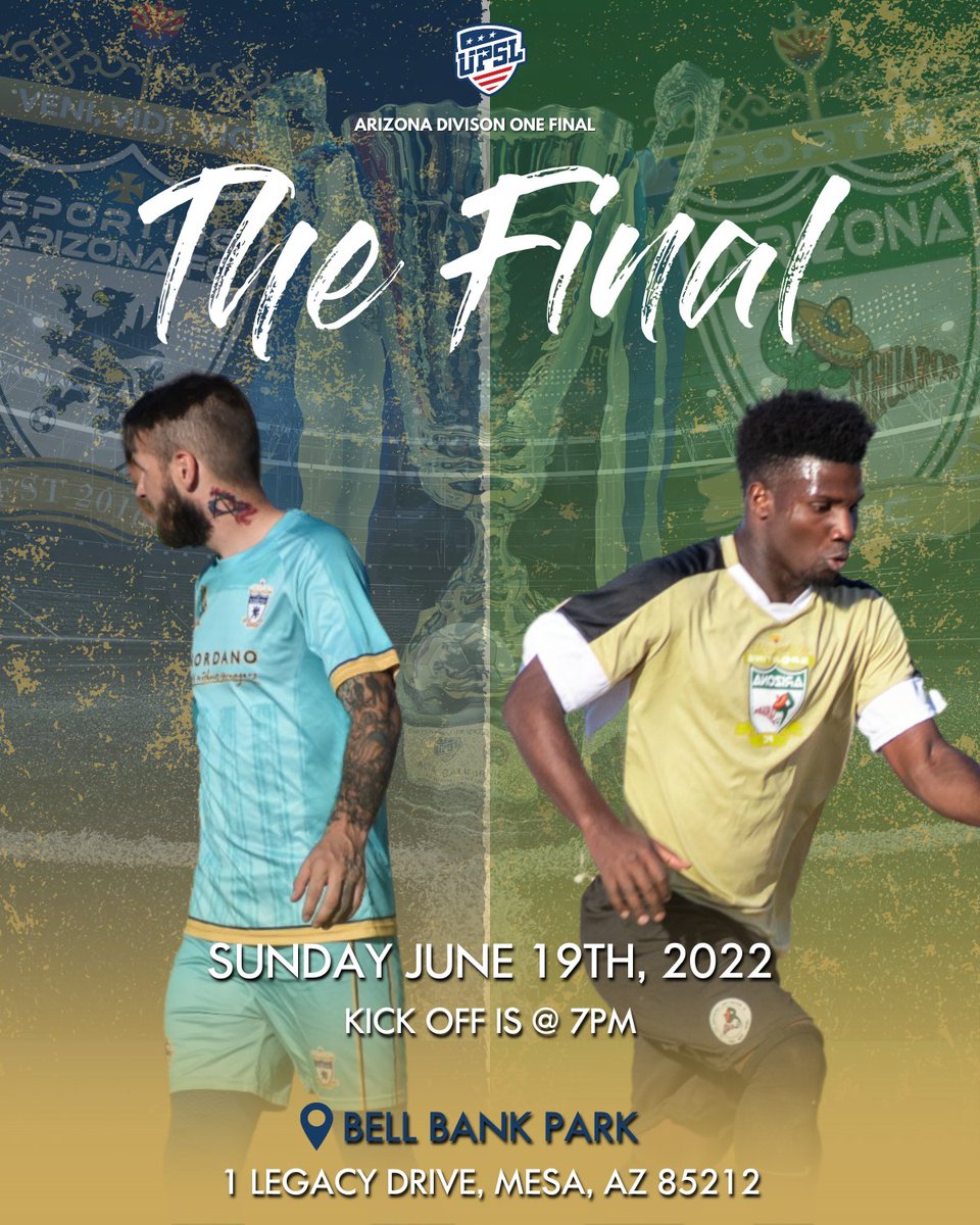 One more game! 🙏🔥

This is a historic moment for the Sporting brand! Both Sporting Arizona and Sahuaros made the @upslsoccer division one final in their first season! 

We couldn't be more proud of both teams!