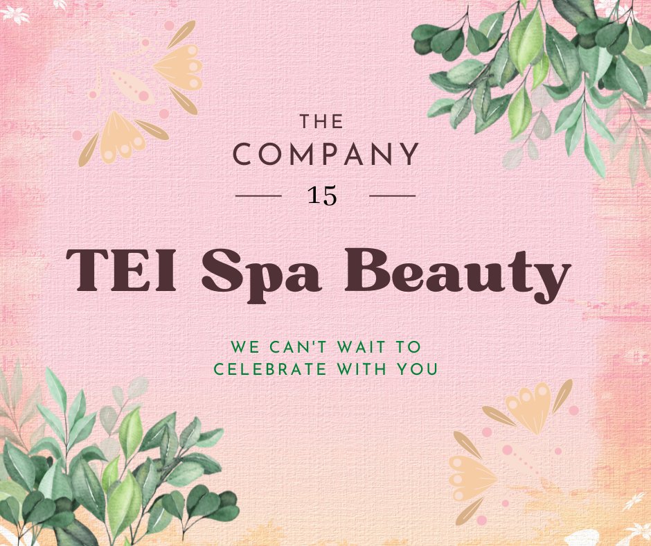 TEI_spa's tweet photo. Yeah, we're 15 years on the go!
#BuyWomenOwned #beautymeetshightech
#beautysupplier https://t.co/dWJ6AVV95K