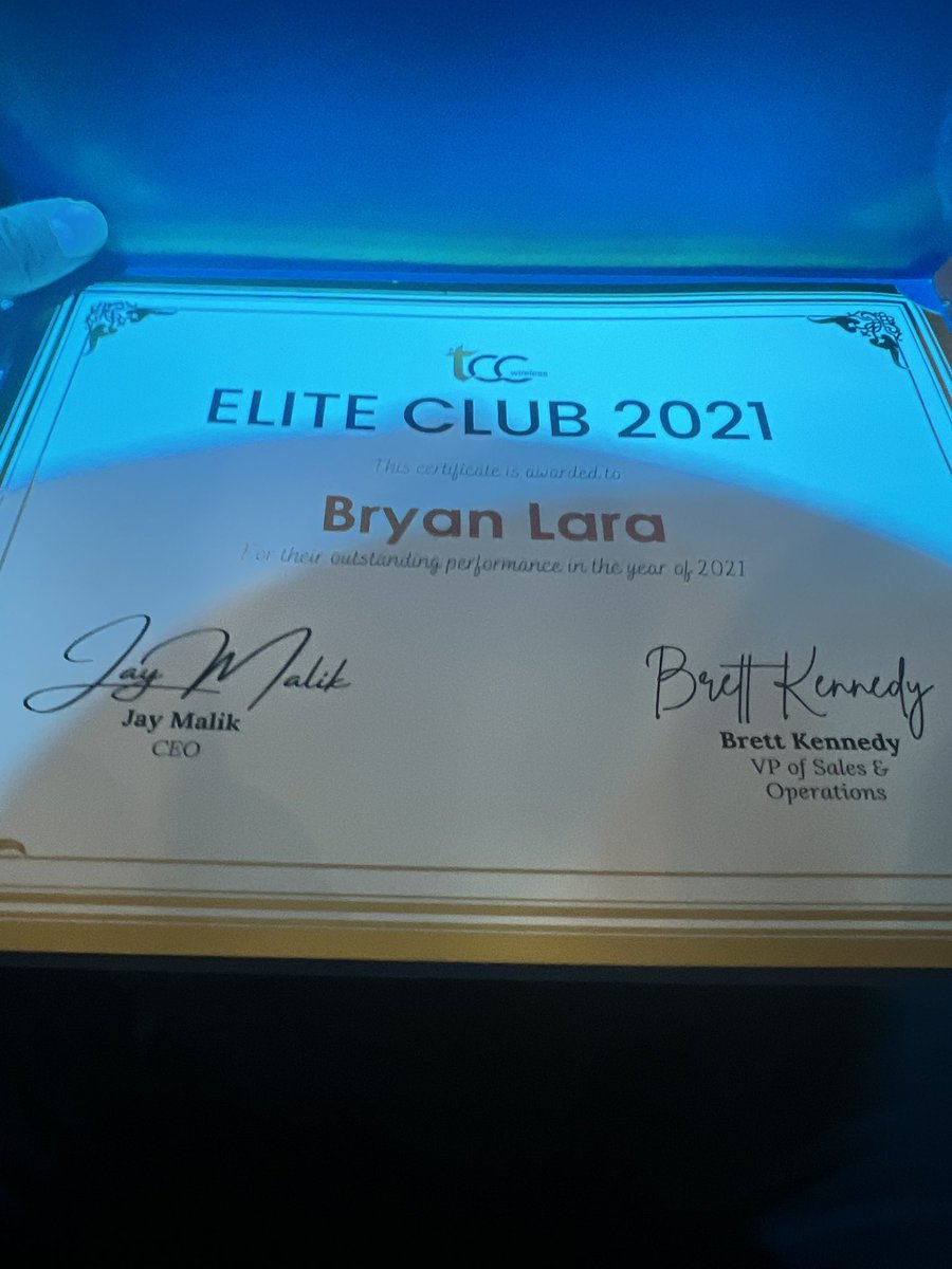 Elite Club, so grateful I get to spend time with some of my top performers in Punta Cana this week. Also grateful for <a href="/TCCMobile/">TCC Wireless</a> and all the work they do to support our teams. Cheers to all of our top performers! <a href="/jaymaliktcc/">Jay Malik</a> <a href="/BrettKennedyTCC/">Brett Kennedy</a> <a href="/jszostek/">Jeff Szostek</a>