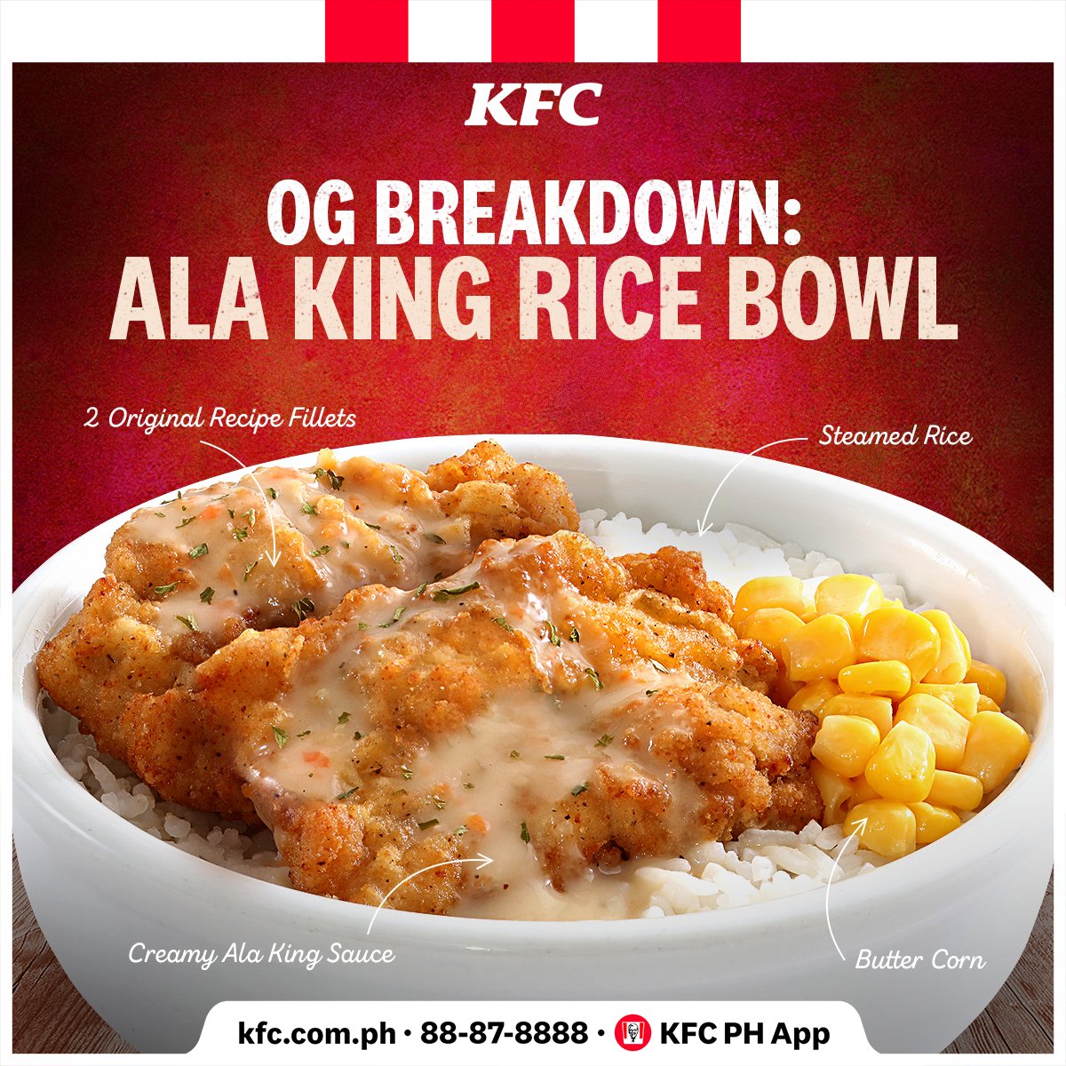 KFC Philippines on Twitter "Can’t choose what to eat for lunch yet? Just bowl with it. 😉 KFC’s