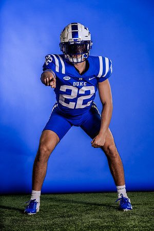 4.45 40 time at the Duke Camp. Thank you @CoachSmithDuke for the great camp and experience!