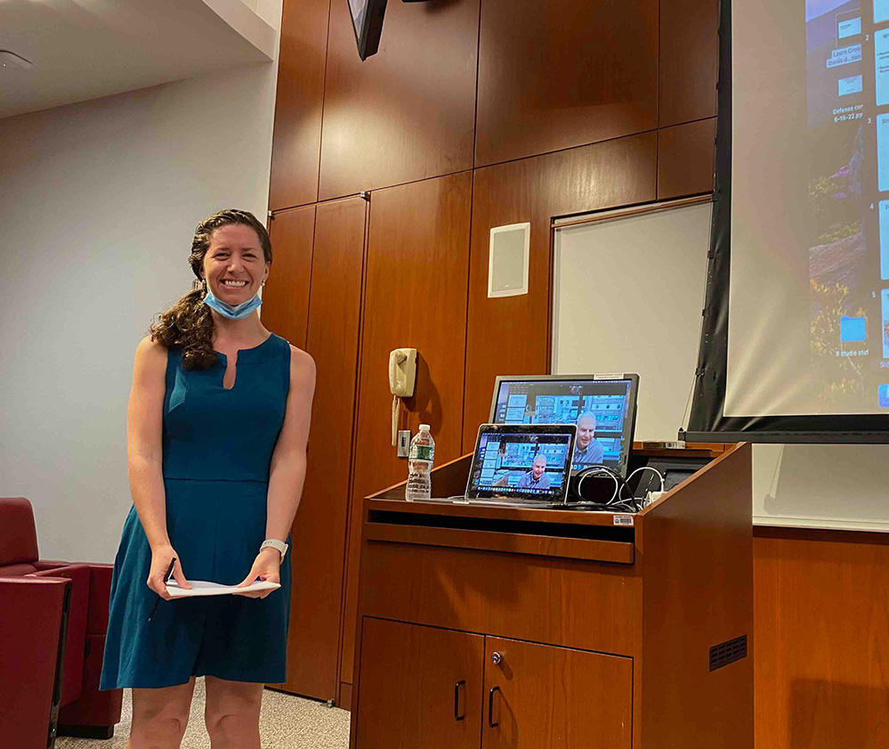 Congratulations to Laura Crowley, who successfully defended her PhD thesis today. We are delighted to celebrate her achievements! @ColumbiaGenDev @ColumbiaCancer