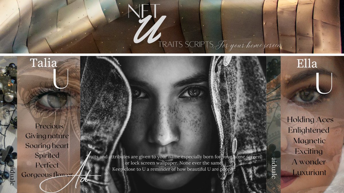 CVincettiAuthor's tweet photo. Check out if your name is here: https://t.co/LCCYJzp7yH 
Unique NFT Screen scripts for your phone screen Own the only one. Keep it or trade it None the same. Starting around .015Eth. The interpretation of the trait script is the Art #NFTMarketplace #NFTCollectables https://t.co/rQsw82ZDn0