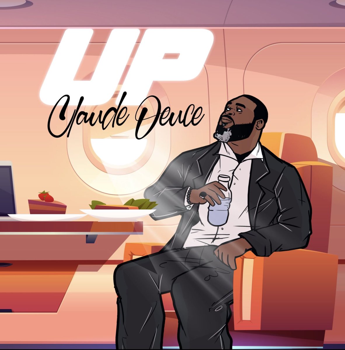 ClaudeDeuce's tweet photo. “Up” is my new single and it’s dropping at midnight!!!  I hope y’all get with it!   #stream #download #newmusic https://t.co/j2KEE4lu43