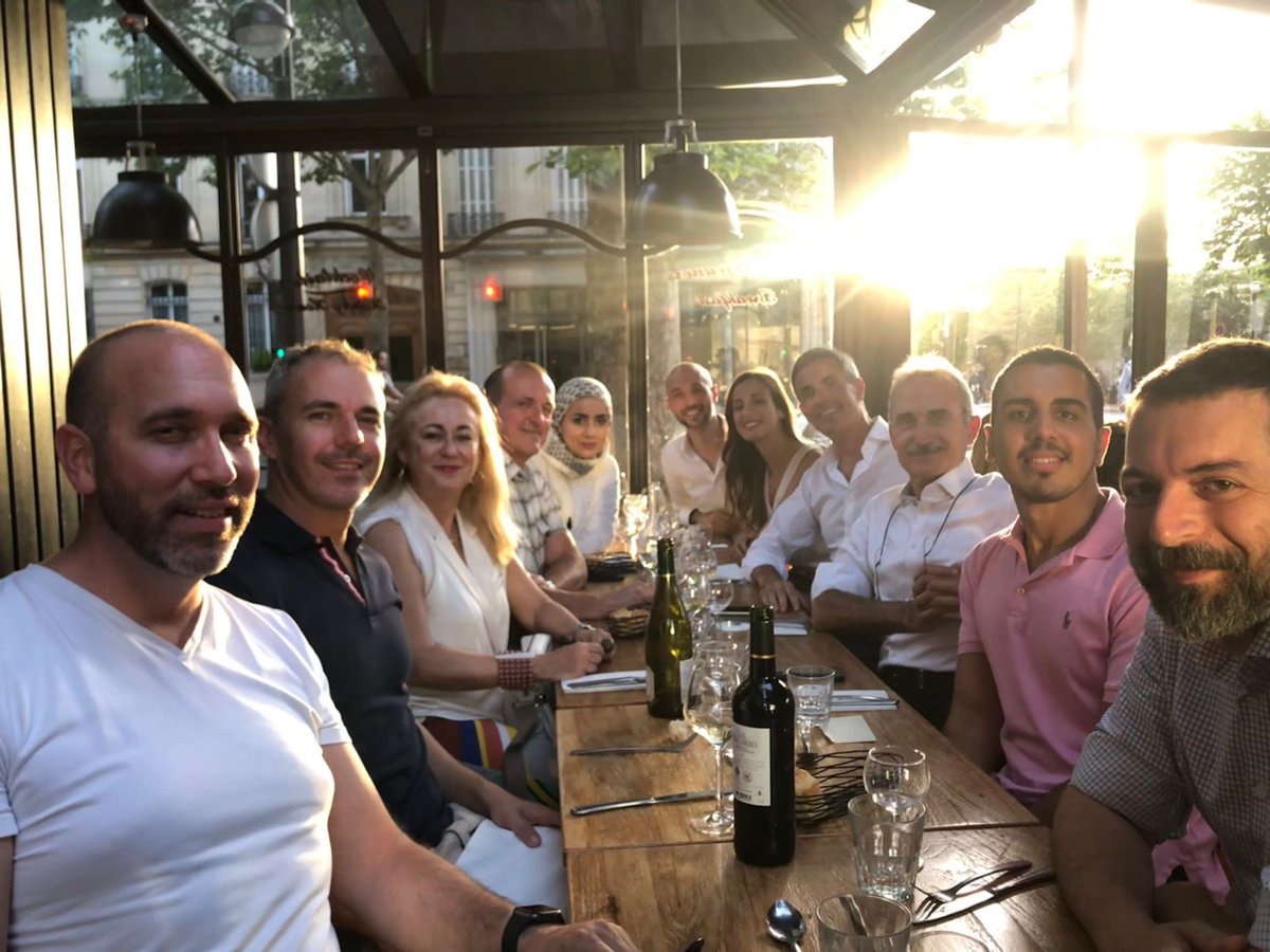 After a full day of working hard at the <a href="/ESSOnews/">European Society of Surgical Oncology (ESSO)</a> course on #oncoplastic #breastcancersurgery we get a nice dinner all together