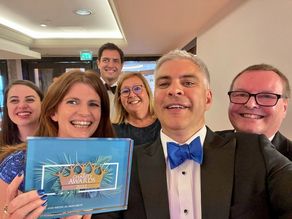 We won!!! @dentaid_charity team at @Charity_Awards best charity for healthcare and medical research! We are so proud of all our volunteers and supporters which made this happen! #dentalcharity