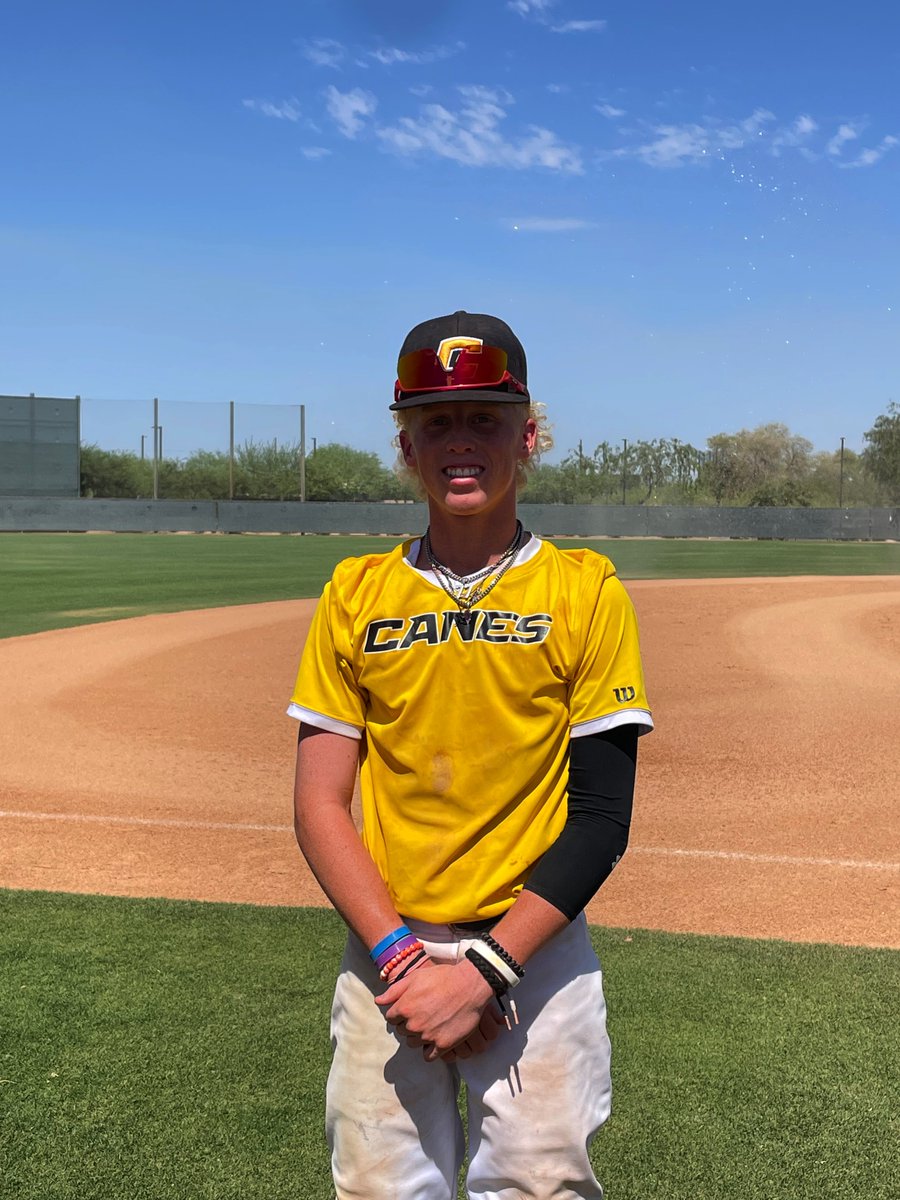 F: @CanesLv 2024 11, Canyon Thunder Purple 1 PoG: @kyle_Iverson_ 4-4, 2 2B, 3 RBI