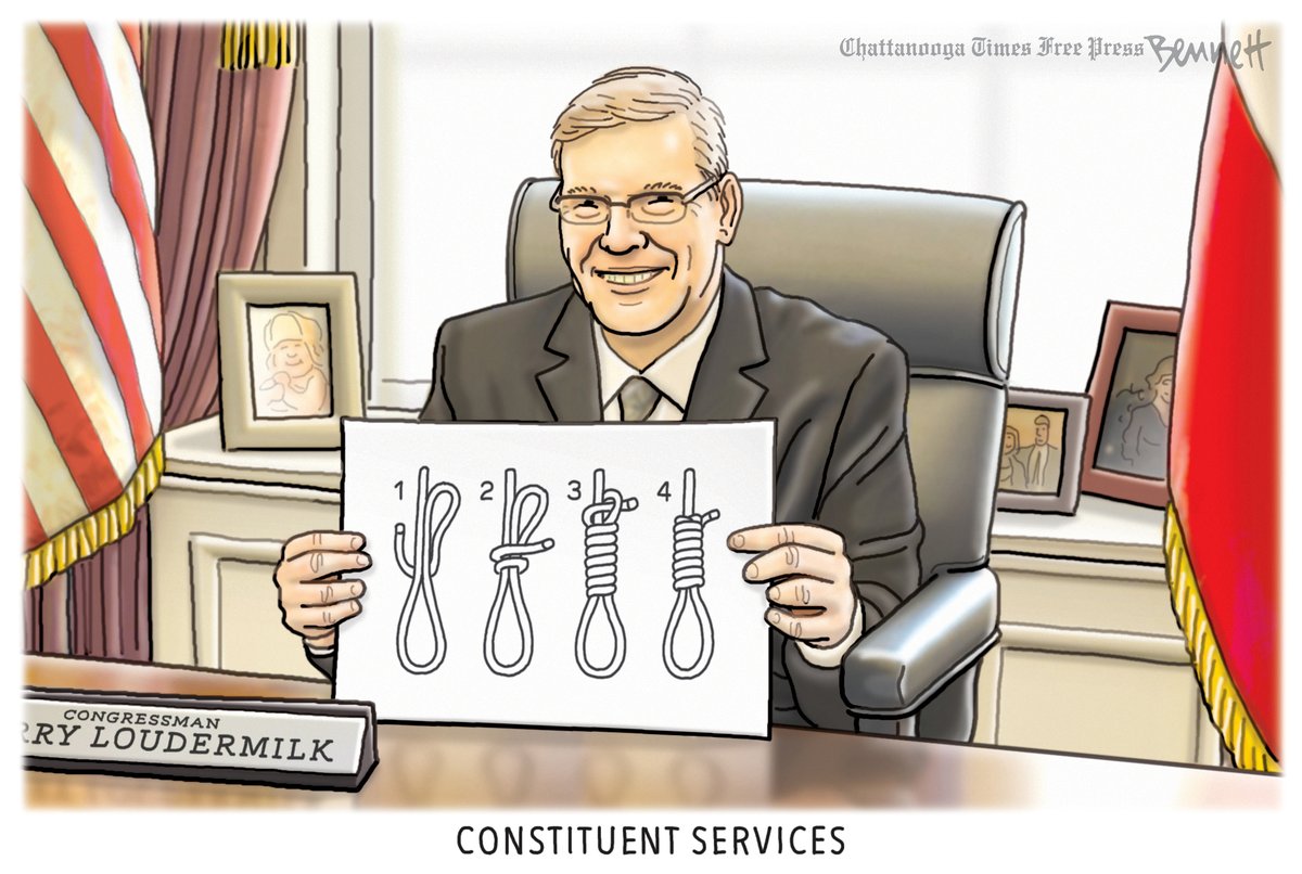 BennettCartoons's tweet photo. 6/17/2022- Barry Loudermilk #January6th #January6thInsurrection #AttackOnTheCapitol #TrumpsMob #MAGALynchMob #BarryLoudermilk #January6thAccomplice #HangMikePence https://t.co/IEXNvO1ZrV https://t.co/K7Taa4kfuA