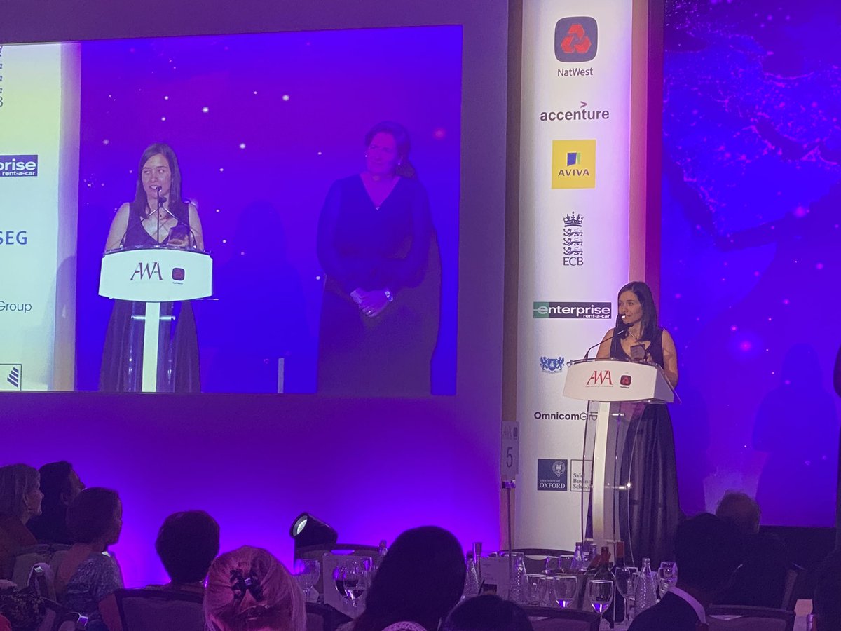 “If you only see one film in your life about the war in Syria, make it this one,” say the judges. 
Massive congrats to #c4news friend and colleague, @waadalkateab who has won the chair’s award at the @awaawardsuk for her amazing story and #forsama 🎉