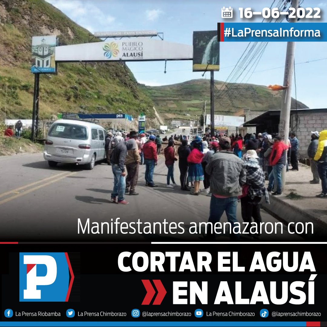 SomosLaPrensaEc's tweet photo. #PARONACIONAL: De acuerdo a información recabada por la #Policía Nacional, algunas personas fueron #obligadas a cerrar sus negocios y a unirse a las paralizaciones de manera violenta, por parte de #líderes comunitarios.
#LaPrensaInforma https://t.co/Yw64FTahlf
