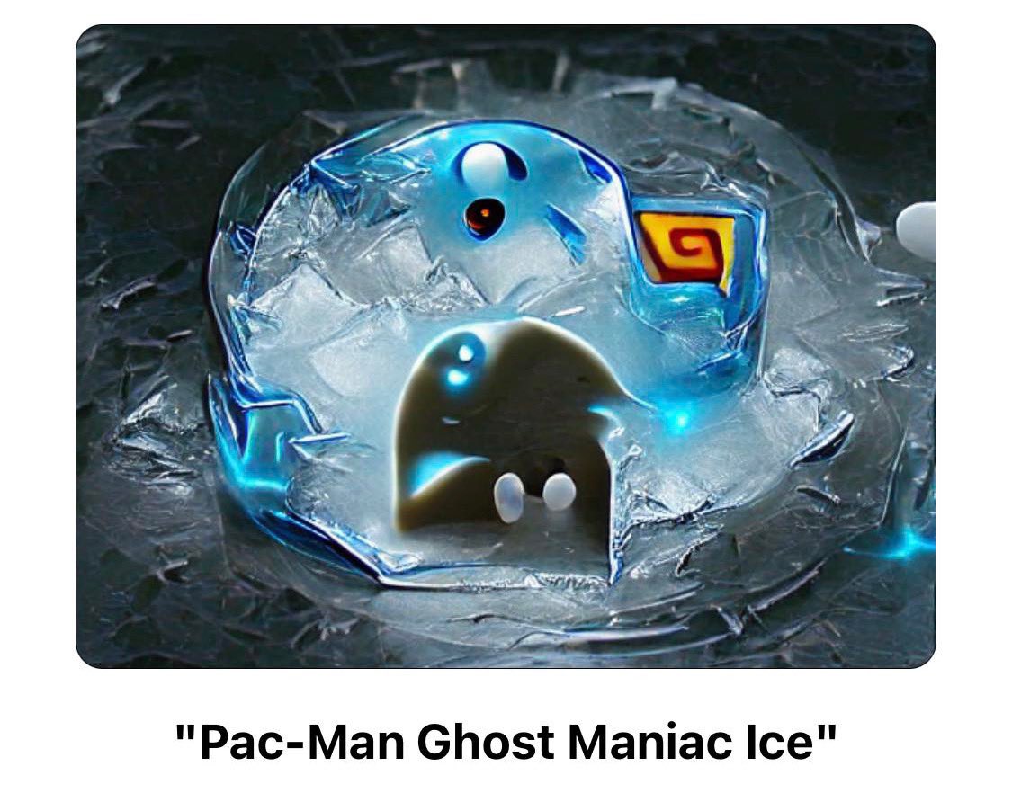 BoardGameGhost's tweet photo. Can't stop shootout up words on this AI Art app. Now I don't consider this creating art. But it's really surprising what you can end up with. https://t.co/RiDAdwyeZi