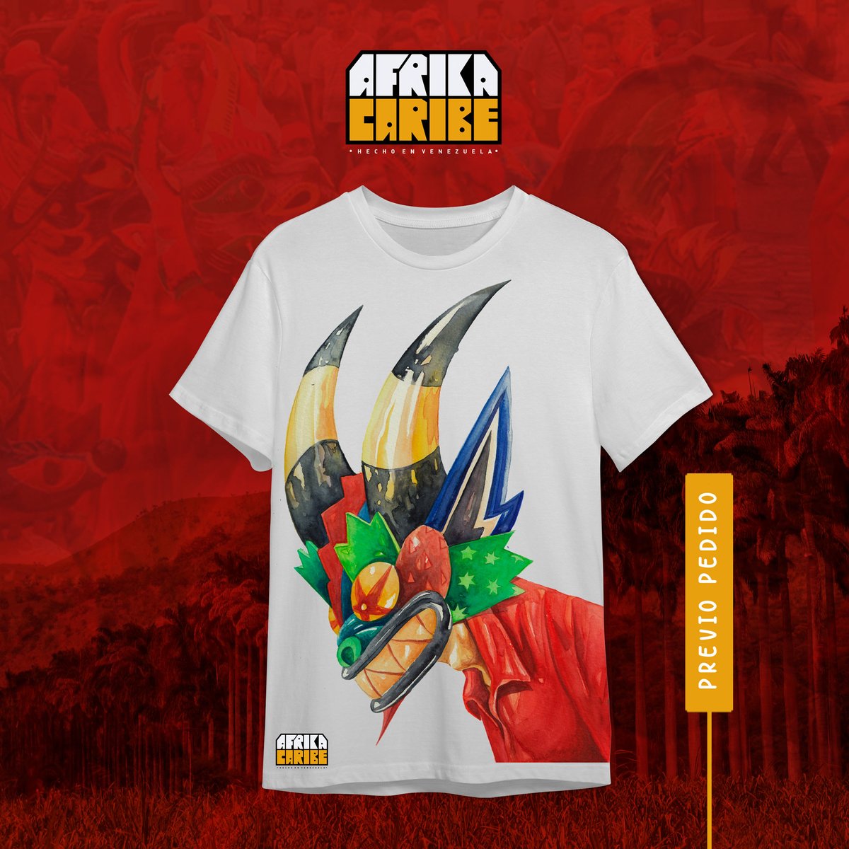 Un diablito de Yare a lo kalakito 
Nuestras raíces, nuestras tradiciones 🌱
.
Nuestro nuevo diseño realizado por <a href="/pablokalaka/">pablo miguel</a> 🎊 artista venezolano.
Nuestros diseños son únicos y originales realizados por artistas venezolan@s. 
Pregunté y le contaremos lo que necesite 🔥
mor