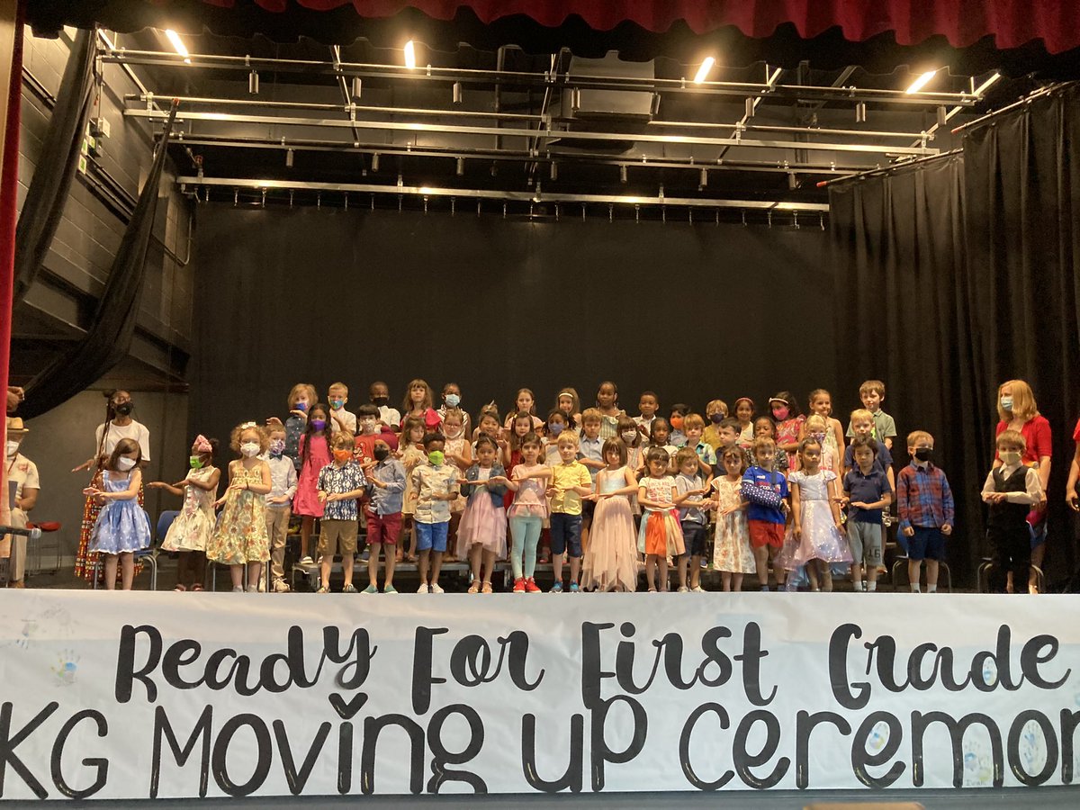JAA429's tweet photo. You can best believe that my waterworks were on full blast today @EatonSchool for Kindergarten MoveUp Day! Closing out my time @dcpublicschools is bitter sweet!  I will miss seeing the wonderful children in our care. https://t.co/JuGh1k1MIV
