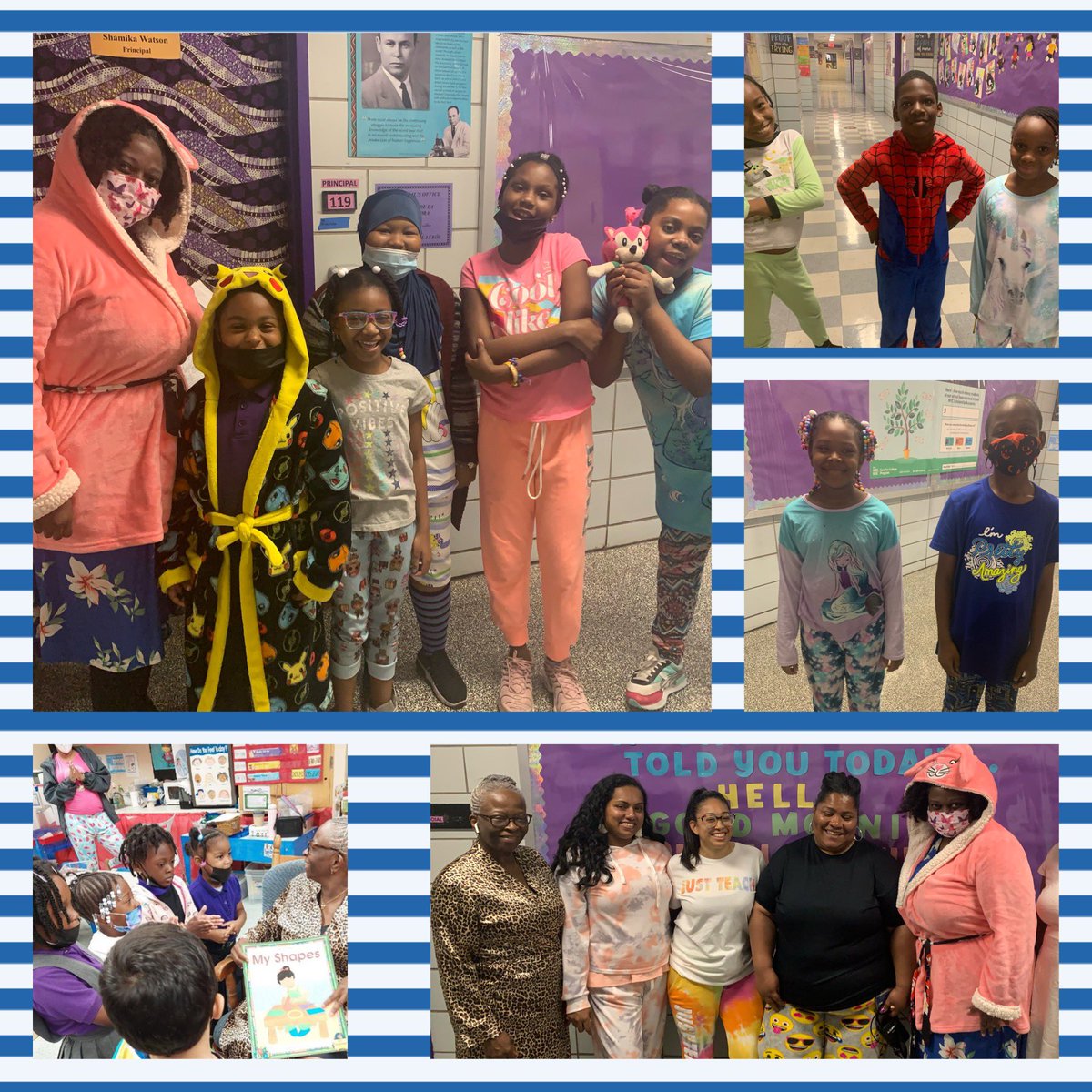 Today, we celebrated our final spirit day of the year with a theme of Pajama Day. #TogetherWeAspireTogetherWeAchieve