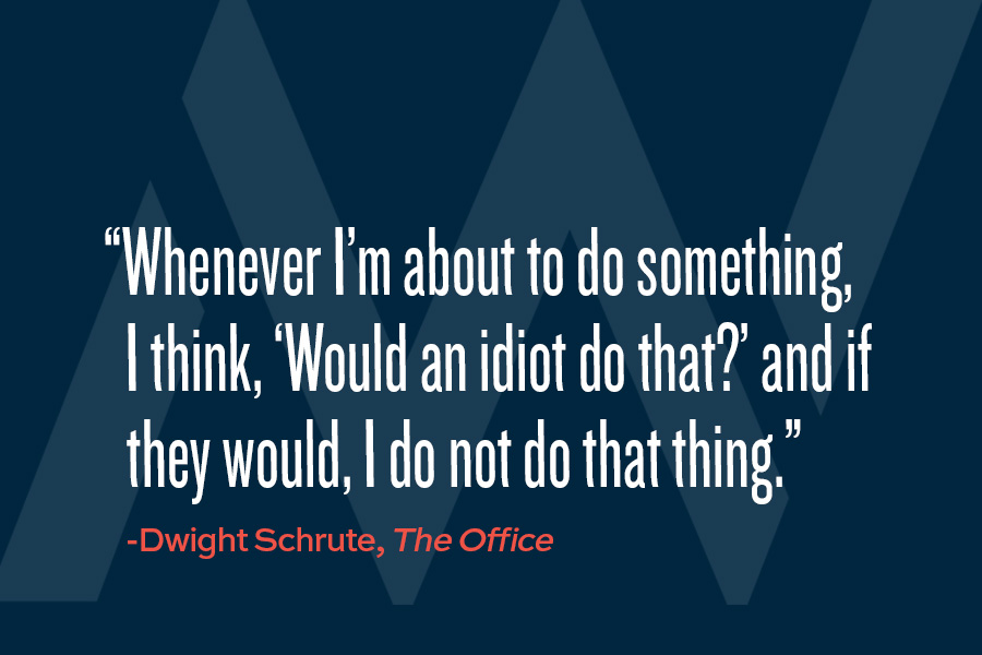 MoWaxVisual's tweet photo. Mowax likes to apply Dwight's wise life advice to our day to day work 💯

#MowaxVisual #TeamMowax #DesignAgency #TheOffice #DwightSchrute https://t.co/F2XWj7FCjq