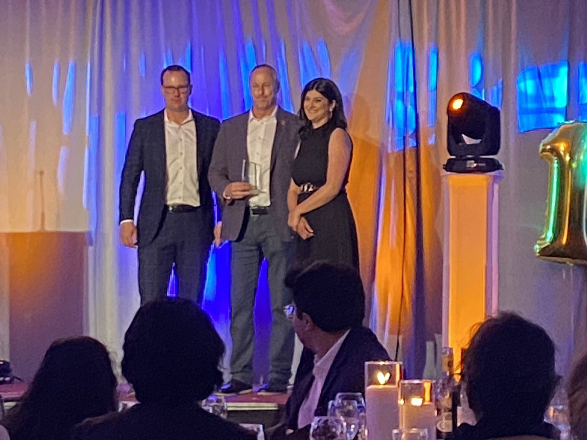 Congratulations to an amazing community partner @SkylineGrp on winning the Community Builder Award. Proud to be working with you on @GuelphCF @unitedwaygwd #HomeForGood in solving homelessness & appreciate all you do! #GuelphAwardsOfExcellence