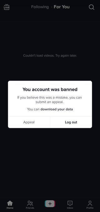 Same account as earlier this week 🙃 I'm fairly tame on there too 🙄 https://t.co/gqNwch1YaM