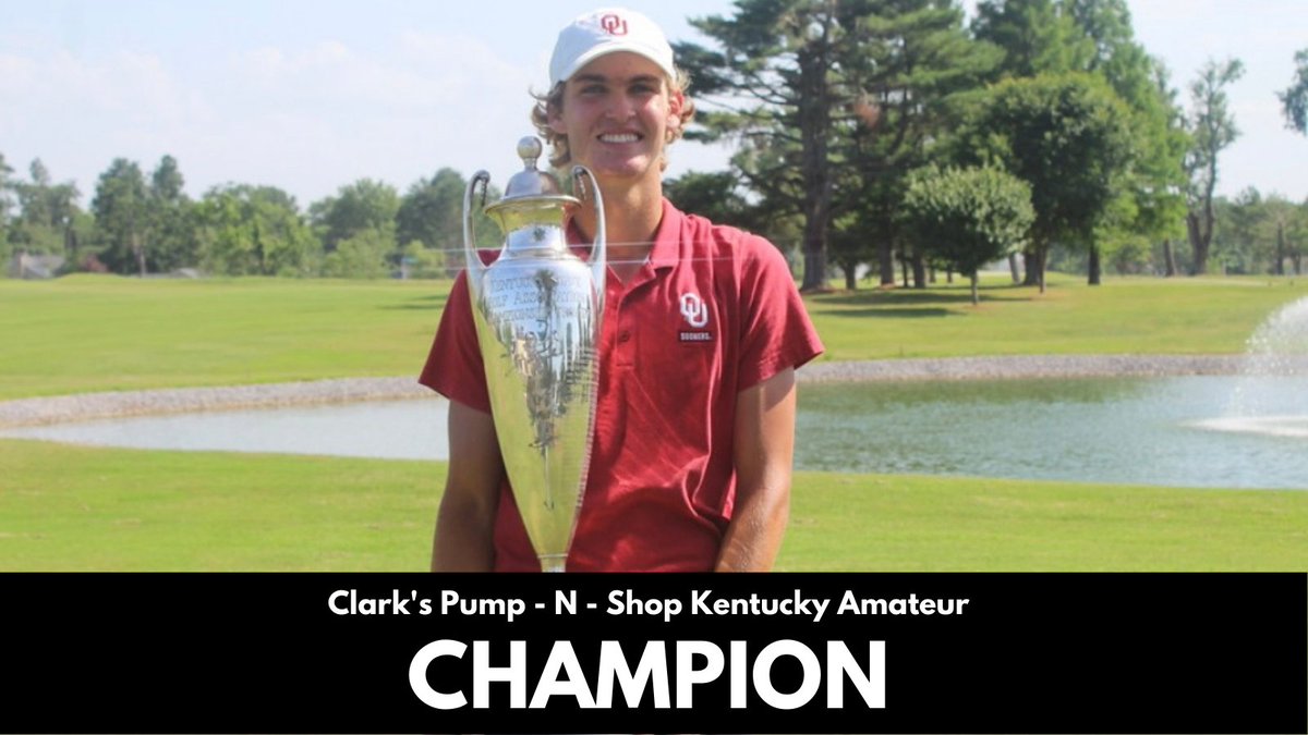 PersimmonGC's tweet photo. 2022 State Amateur Champion! Join us in wishing Congratulations to Matthew Troutman who won the Clark's Pump-N-Shop Kentucky Amateur today! https://t.co/4Ku7eyWacw