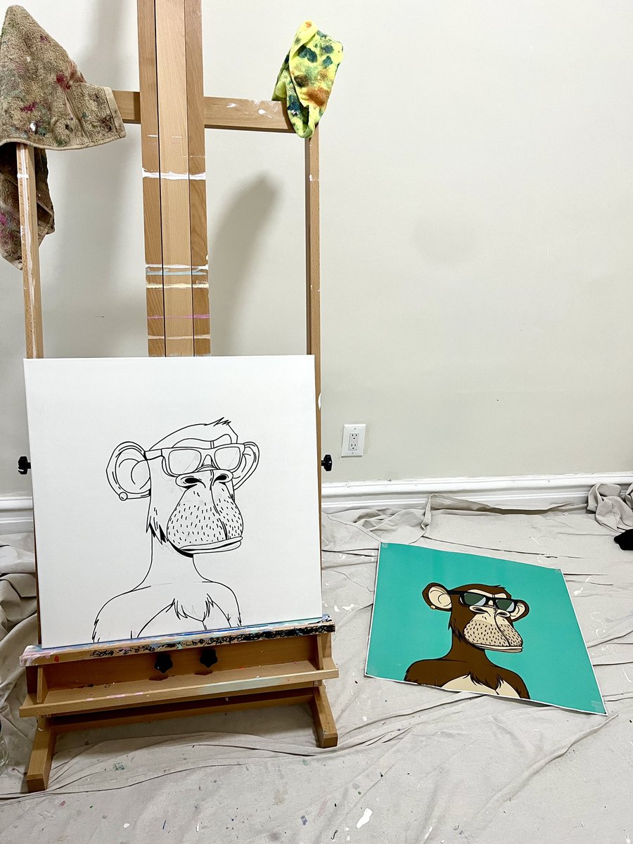 The start of something E P I C. 
<a href="/BoredApeYC/">Bored Ape Yacht Club 🍌</a> 
#BAYC #BoredApeYachtClub #nftart