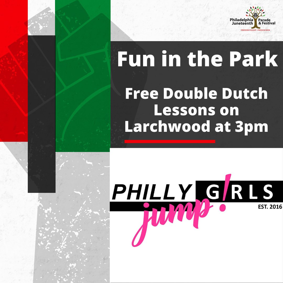 Juneteenth Philadelphia ••• JUNE 2023 tweet media