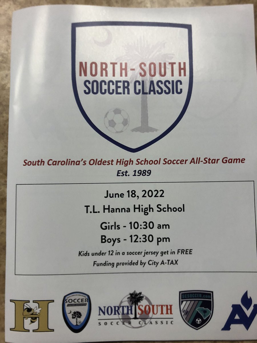 schssca's tweet photo. Here we go! #NSSC22 ⚽️ @tlhgirlssoccer @tlhmensoccer @SCSoccer @LloydsSoccer @LouatTheState @UnitedCoaches https://t.co/ELOXS8FKPV