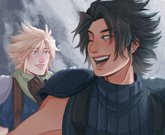 momentary freedom ❄️🌨

#ff7 #crisiscore #zakkura 