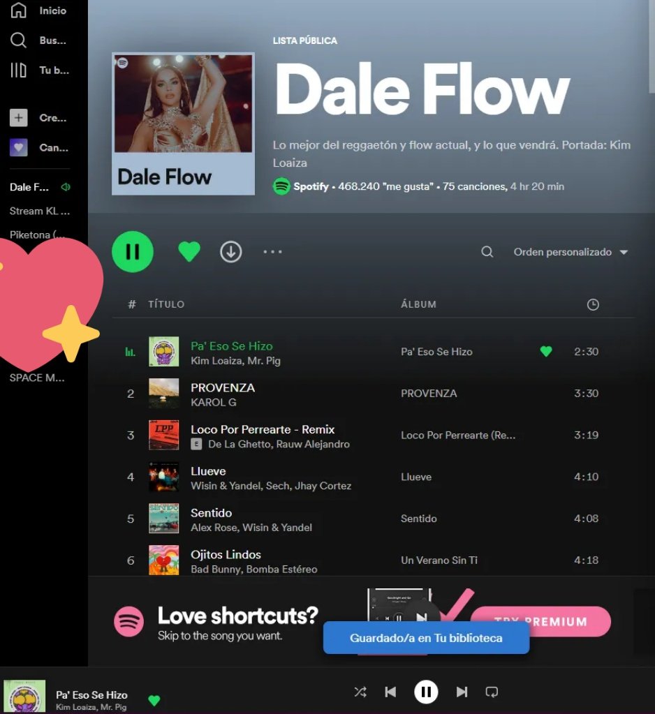 KimbyMtz1's tweet photo. PA' ESO SE HIZO SPOTIFY
Kim Loaiza portada en #Spotify play list #daleflow
@KimberlyLoaiza_ https://t.co/rPTEr4K5kg