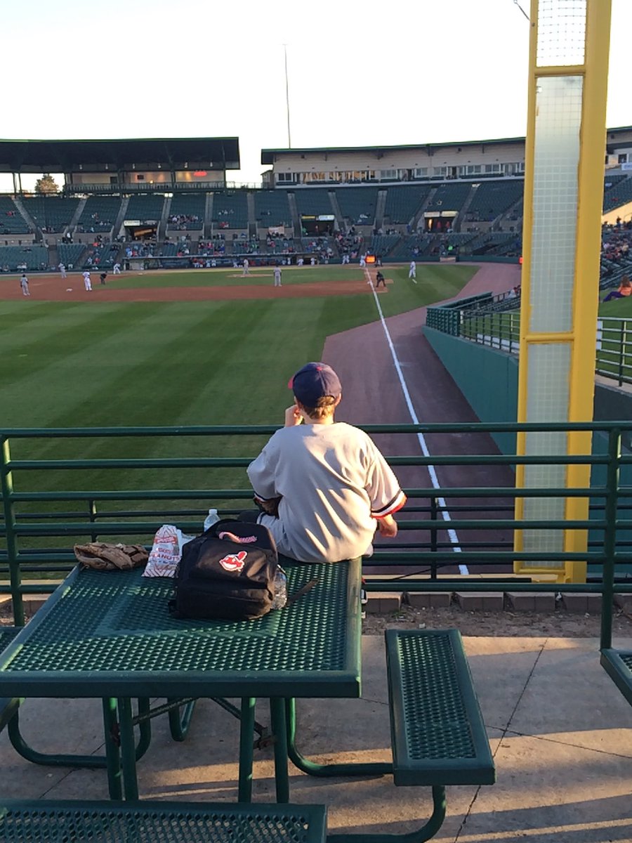 thefirkster's tweet photo. At one point he couldnโt wait for HS to be over - after what theyโve been through as kids now he & his friends donโt want it to end. Itโs so PERFECT that Travisโs graduation is being held on a baseball field. Thank you @RocRedWings #FrontierField for being a great host ๐จโ๐โพ๏ธโ๐ผโค๏ธ https://t.co/n22zXNKRua