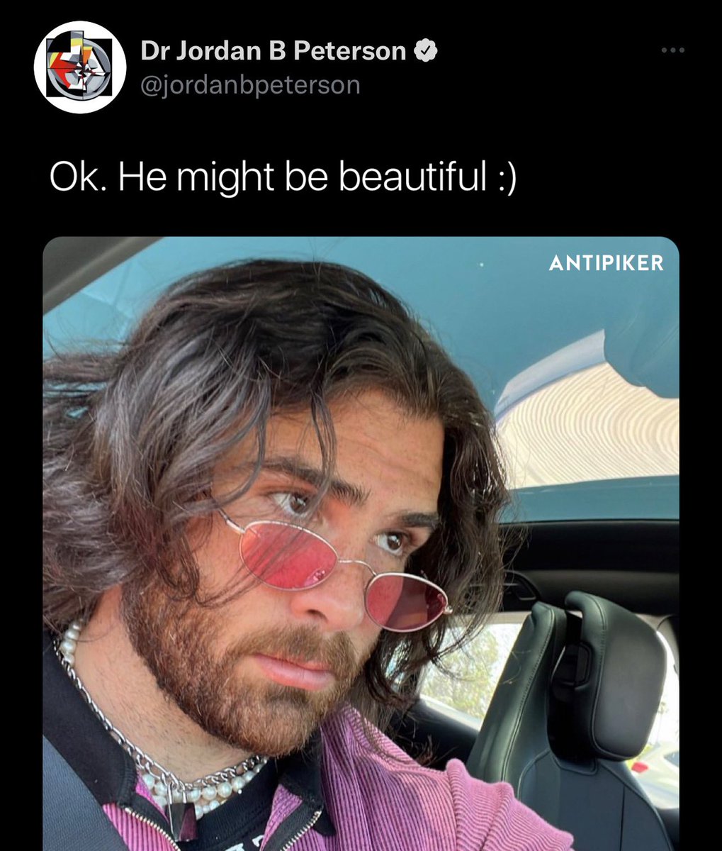antipiker's tweet photo. based jordan peterson??? https://t.co/IVIP0iMGrs
