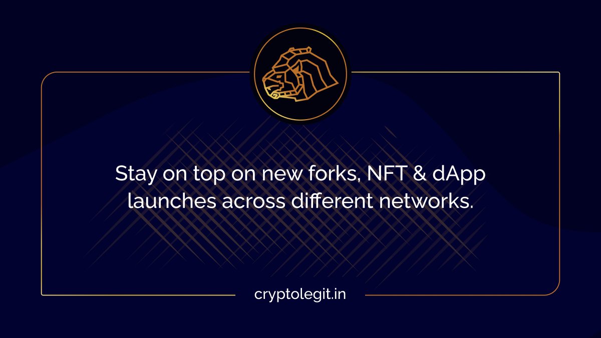 CryptoLegit_'s tweet photo. Hello, Degens👋 Cryptolegit is a platform which provides updates from deFi ecosystem. https://t.co/zu6ixNxp9b