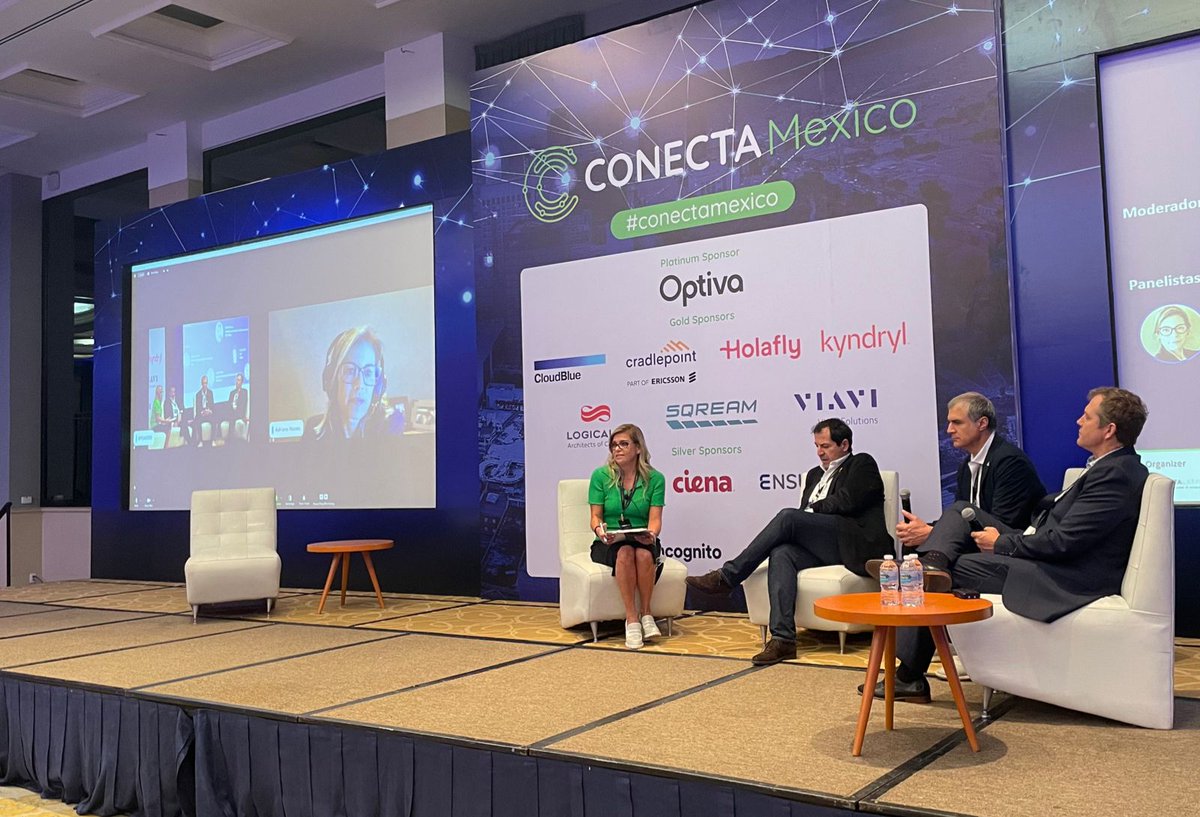 📢 #ConectaMexico 2022 - Día 2
PANEL DE CIERRE: Ecosistemas digitales - el futuro de los servicios interconectados.

Haga parte usted también: conecta-latam.com/mexico 

#conectividad #mexico #5g #telco #telecomunicación #digital #conectalatam #tecnología #latinamerica #marketing