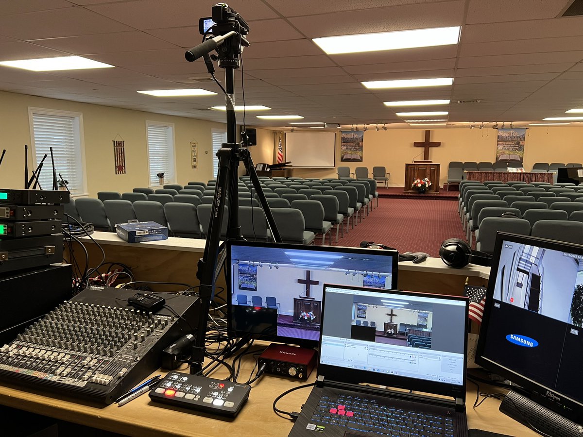 Lighthouse Baptist Church is now set and ready for streaming. Watch the services live at  youtube.com/channel/UCyaem…