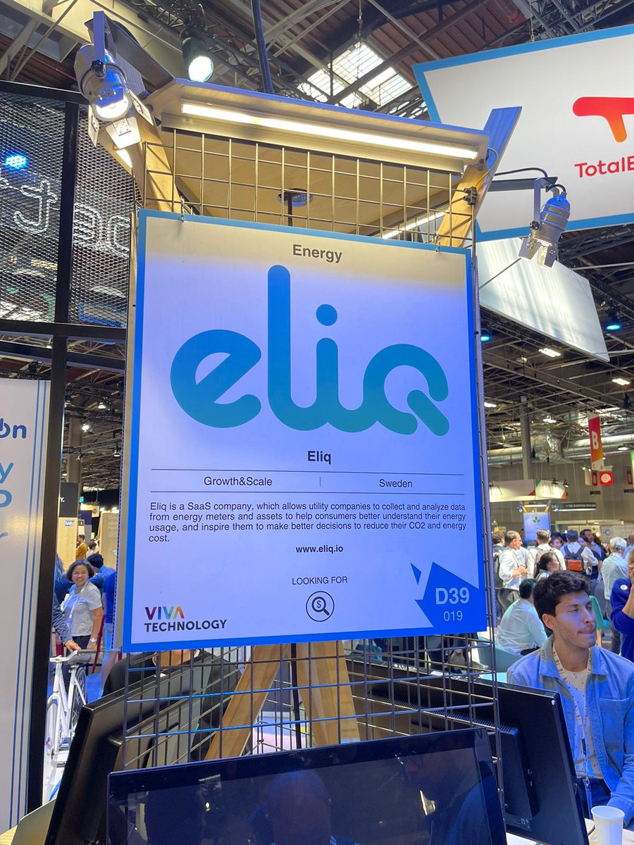 TechBusters_IIM's tweet image. Rencontre avec Mathieu ETIENNE Fonction: Manager Business Development 

 Société : Eliq

 Concept: rendre l&apos;énergie compréhensible pour tous en rapprochant l&apos;utilisateur de son fournisseur d&apos;énergie. 

Objectif principal : Développer la politique RSE.
#techbusters #VivaTechbyIIM