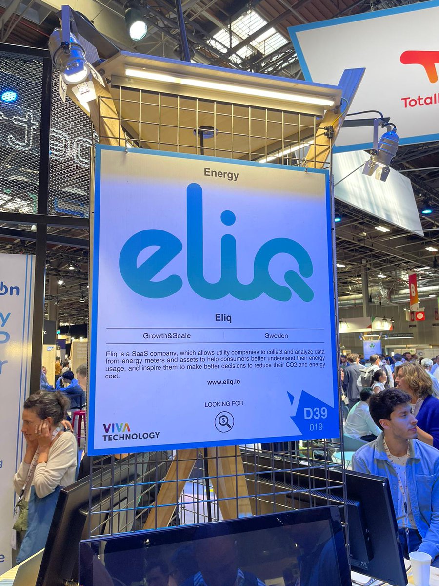 TechBusters_IIM's tweet image. Rencontre avec Mathieu ETIENNE Fonction: Manager Business Development 

 Société : Eliq

 Concept: rendre l&apos;énergie compréhensible pour tous en rapprochant l&apos;utilisateur de son fournisseur d&apos;énergie. 

Objectif principal : Développer la politique RSE.
#techbusters #VivaTechbyIIM