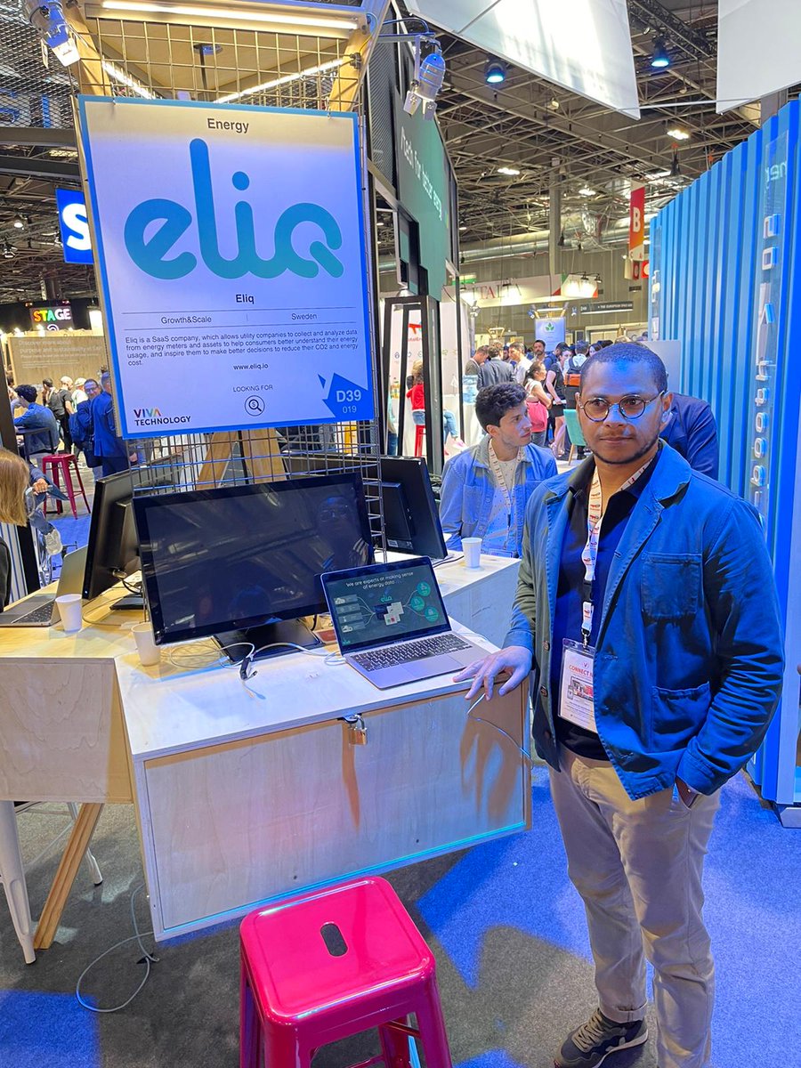 TechBusters_IIM's tweet image. Rencontre avec Mathieu ETIENNE Fonction: Manager Business Development 

 Société : Eliq

 Concept: rendre l&apos;énergie compréhensible pour tous en rapprochant l&apos;utilisateur de son fournisseur d&apos;énergie. 

Objectif principal : Développer la politique RSE.
#techbusters #VivaTechbyIIM