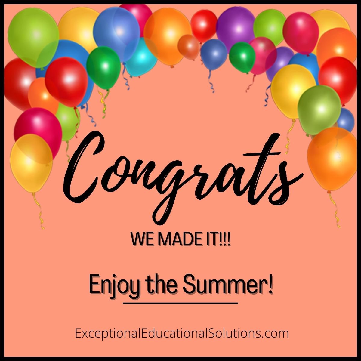 ExceptionalEdu1's tweet image. It’s been a loooong school year! 

I think we are all ready for a break. 

Wishing you and your family a relaxing and enjoyable summer! 

Personally, I am looking forward to spending time at the beach with family and picking produce at the farm. 

#GoodbyeSchoolYear #HelloSummer