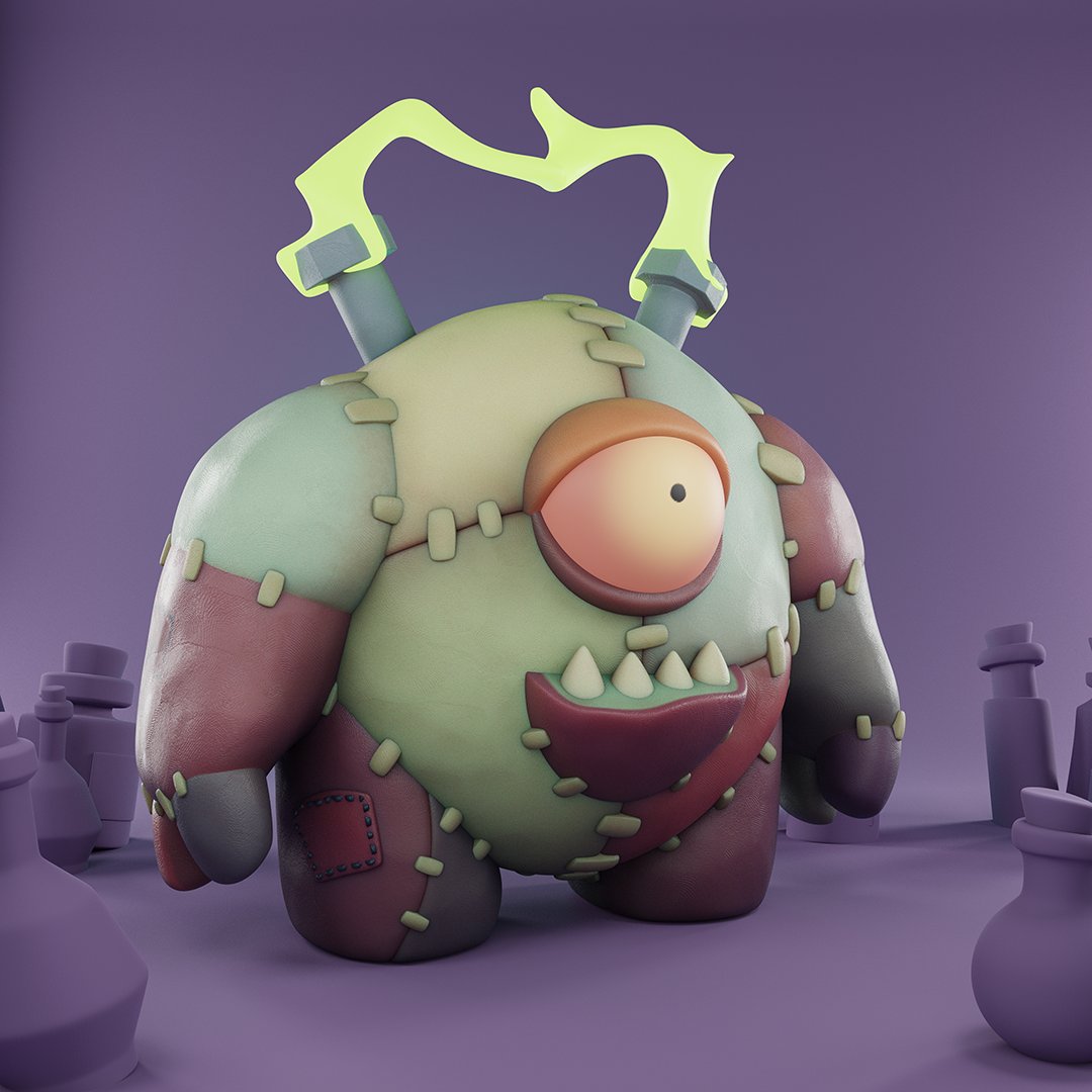 Tosco_E's tweet photo. Two new monsterables join the collection, meet Frank the rag monster and Gaiku the samurai lion
https://t.co/YgPyQMNjGa
#NFTs #nftart #monsterables #FoundationNFT https://t.co/Yyy72WdDnJ