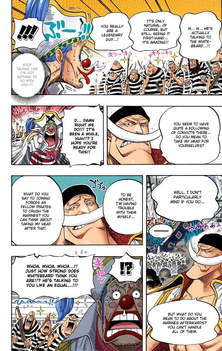 kingslayer253's tweet photo. Luffy, Shanks, Blackbeard, & Buggy all challenged the late Whitebeard at some point. All four are the current Yonkos now #RealPirates https://t.co/a9t92gajxS