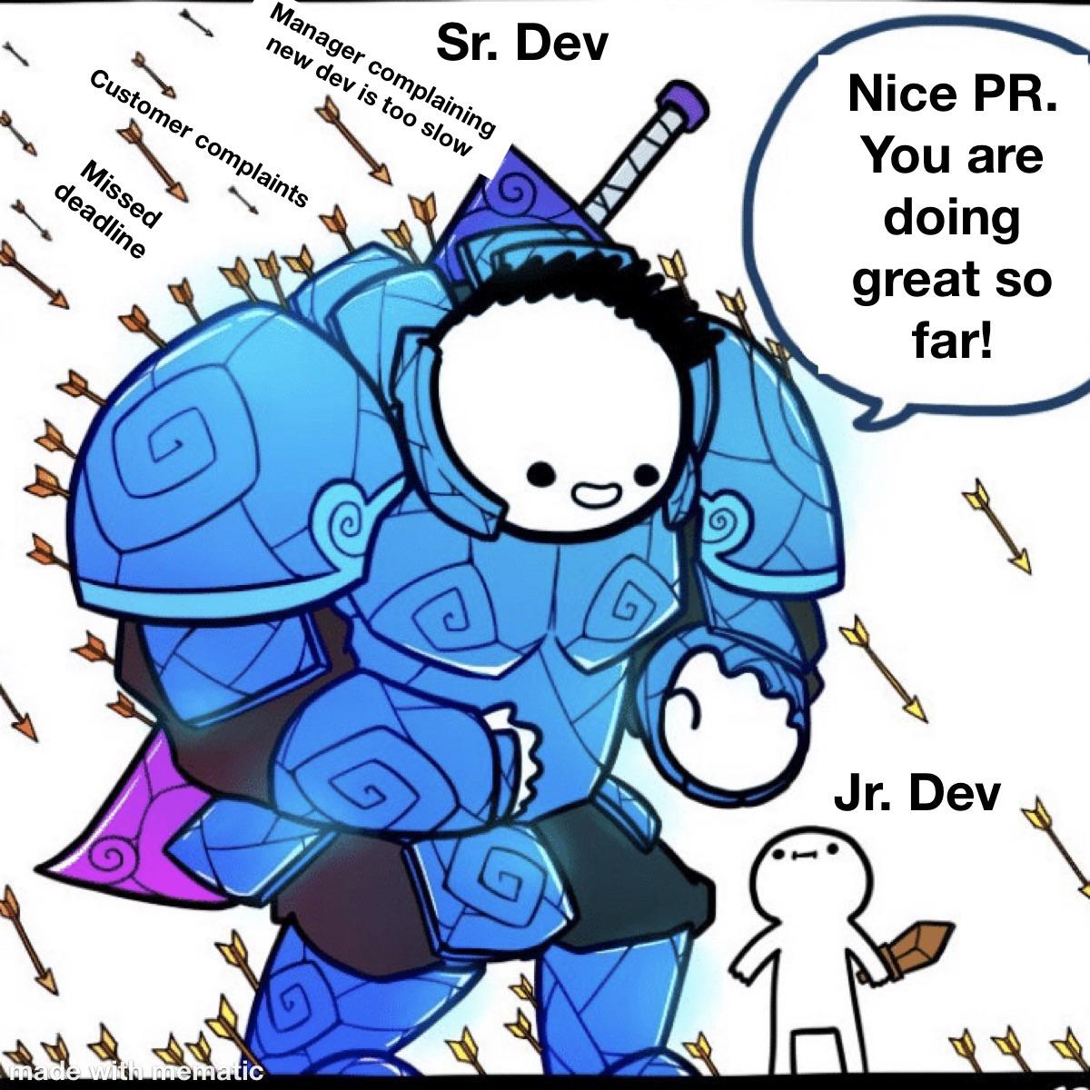 PR0GRAMMERHUM0R's tweet image. You can do it Jr. Devs! reddit.com/r/programmerhu…