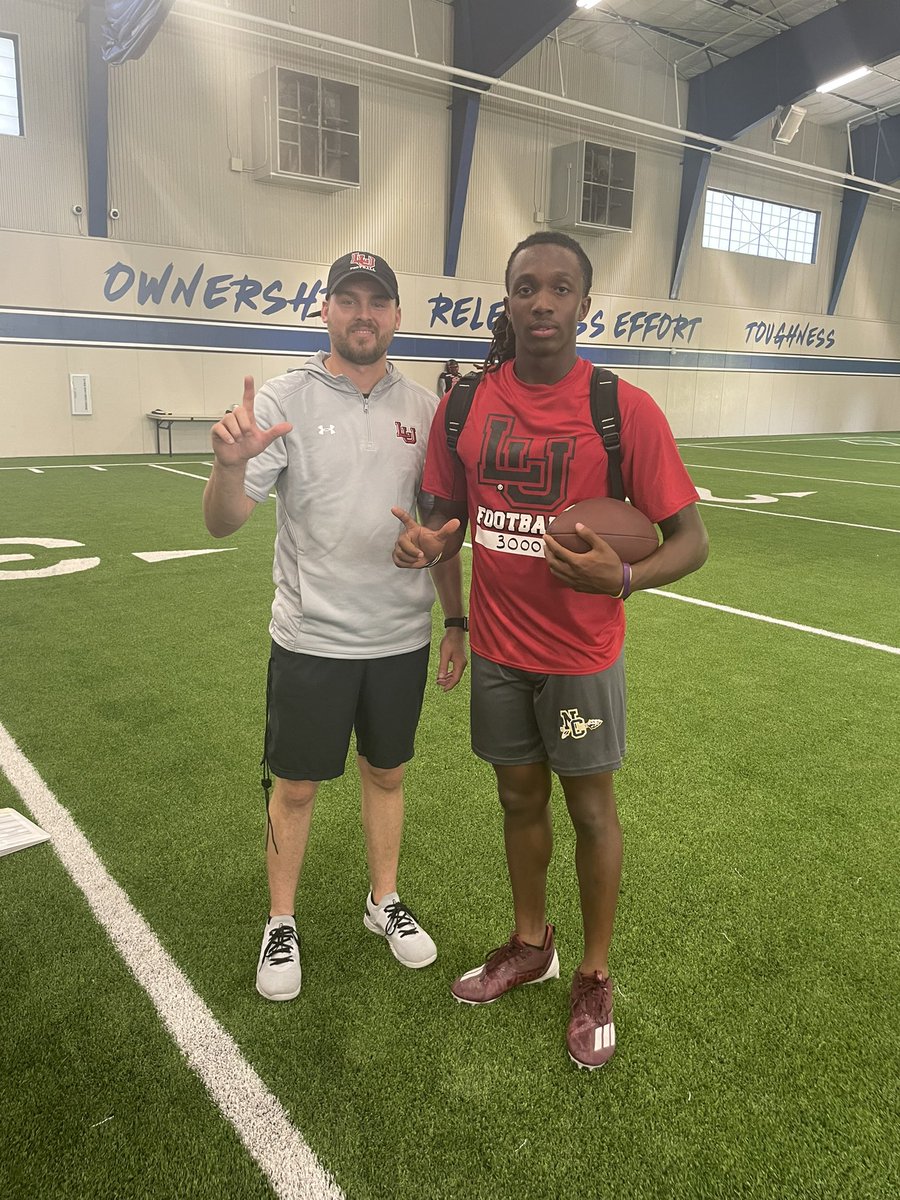 Had a great day today at <a href="/LamarFootball/">Lamar University Football</a> football camp in Lindale, Texas. Thank you for the invite <a href="/CoachPCovington/">Patrick Covington</a> <a href="/JacksonEskierka/">Jackson Eskierka</a>