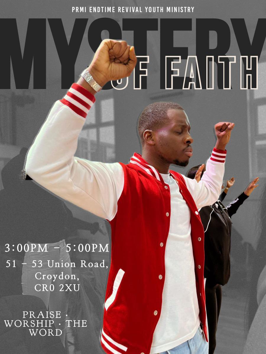PRMIEndRevYth's tweet photo. Fellowship with us this Sunday at 3PM for a power packed service!
Bring a soul and be blessed!🔥 https://t.co/KqNEMgV6Ze
