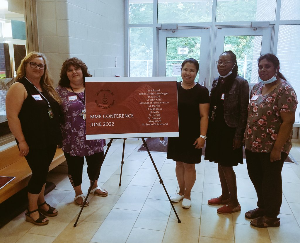 Excited to be a part of the Model ME/DD Conference. So many amazing teachers and support staff sharing their action research and celebrating student successes! <a href="/PStachiwTCDSB/">Peter Stachiw</a> <a href="/TCDSB/">Toronto Catholic District School Board</a> <a href="/TCDSBdirector/">Brendan Browne</a> <a href="/TCDSBSpeService/">Maria Meehan</a> <a href="/StEdwardTCDSB/">St. Edward Catholic School TCDSB</a> <a href="/FrancesGaristo/">Frances Garisto</a> <a href="/jouela01/">jouela c</a>