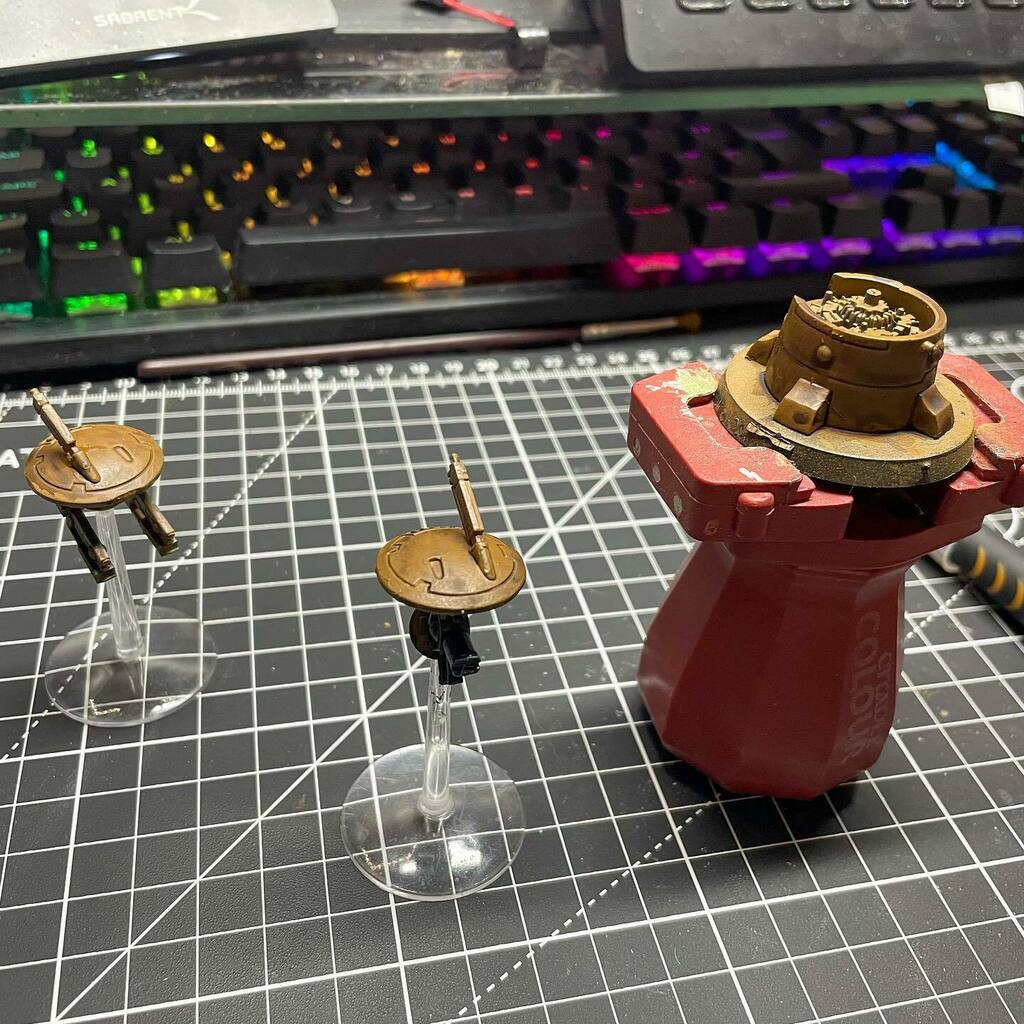 BigGeordieGeek's tweet photo. On Day 6 of the #Hobbystreak I started on the Breachers Drones.

#Warmongers #WarhammerCommunity #PaintingWarhammer #WarHamFam #Warhammer40k #Warhammer40000 #Tau #TauEmpire #TauSept #BGG https://t.co/csoTaa40O1 https://t.co/0N5ALVe6Gb