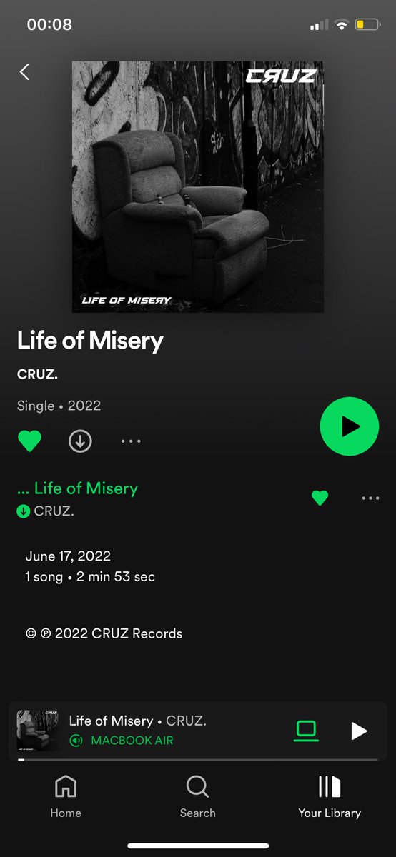 band_cruz's tweet photo. Out now on all your streaming platforms! Show some love 💙💿 https://t.co/14ZGNOEBU4