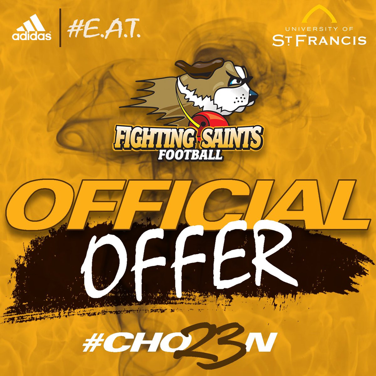 Jake_Metze13's tweet photo. #AGTG I am blessed to receive an offer from the University of St. Francis!! @coachmiller3634 @JHS_FB https://t.co/zMq0PC3E4S