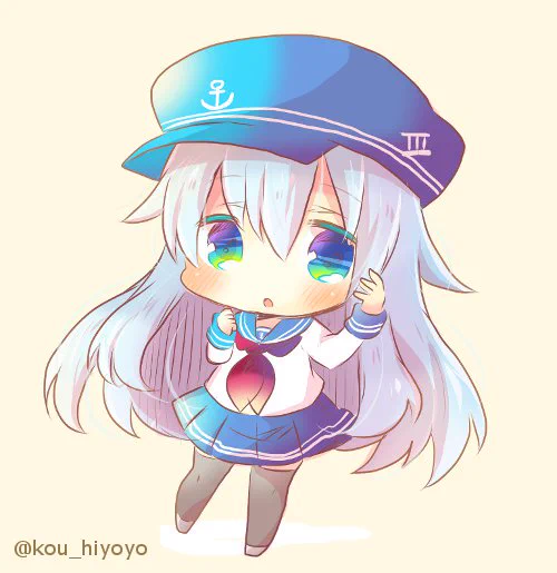 響、進水日おめでとうございました…!(昨日進水日だったので遅刻。。。) #艦これ #響 #響進水日 #響生誕祭 