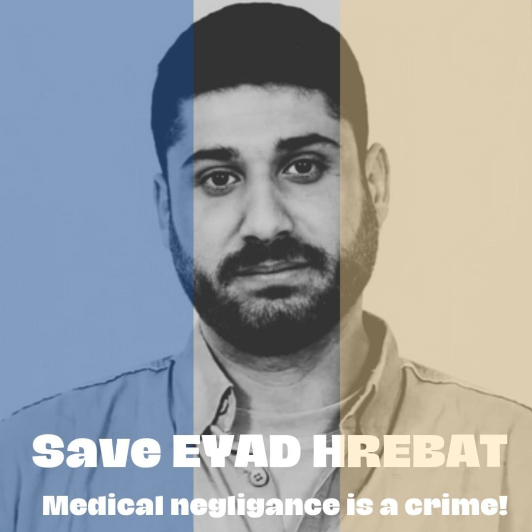 karam_gamel's tweet photo. 📣 Speak up for Iyad Haribat he needs treatment, but hasn't had it for many months, because the Israeli Occupation have prevented him from having it everytime!
Free Iyad Haribat now! ✊🏻
#Saveeyad
#انقذوا_اياد_حريبات https://t.co/XXfAuWEwec