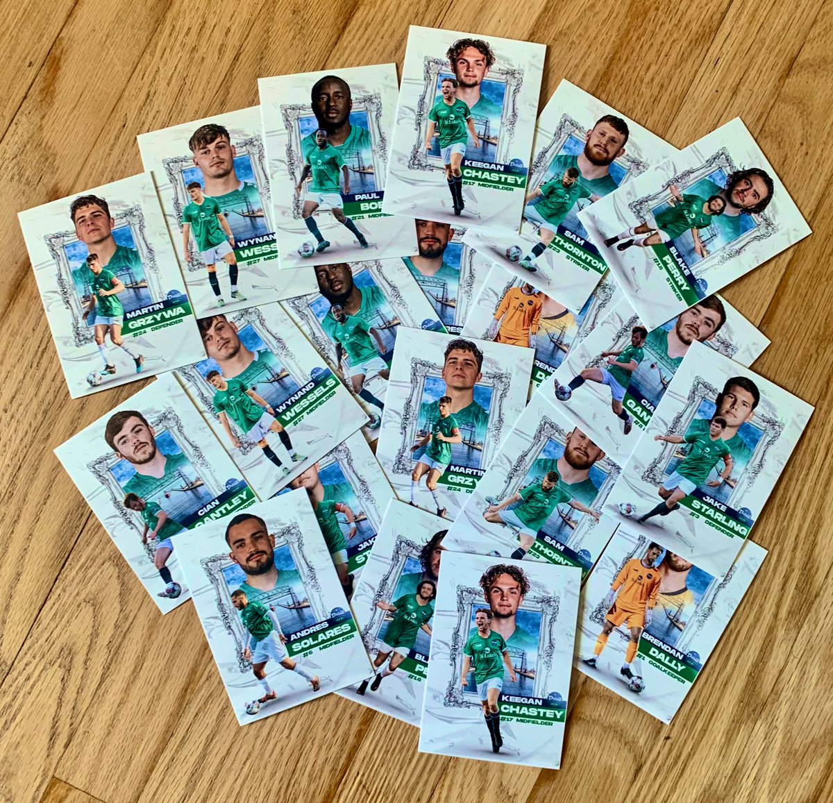 DuluthFC's tweet photo. Trading Cards Anyone? 

First 100 Kids Into The Game Saturday Get A Free Pack Of Trading Cards! 

Tickets: https://t.co/Ykk6LAaFrF

#DuluthFC #BlueGreens #DuluthMN https://t.co/3QrNDrnL5t