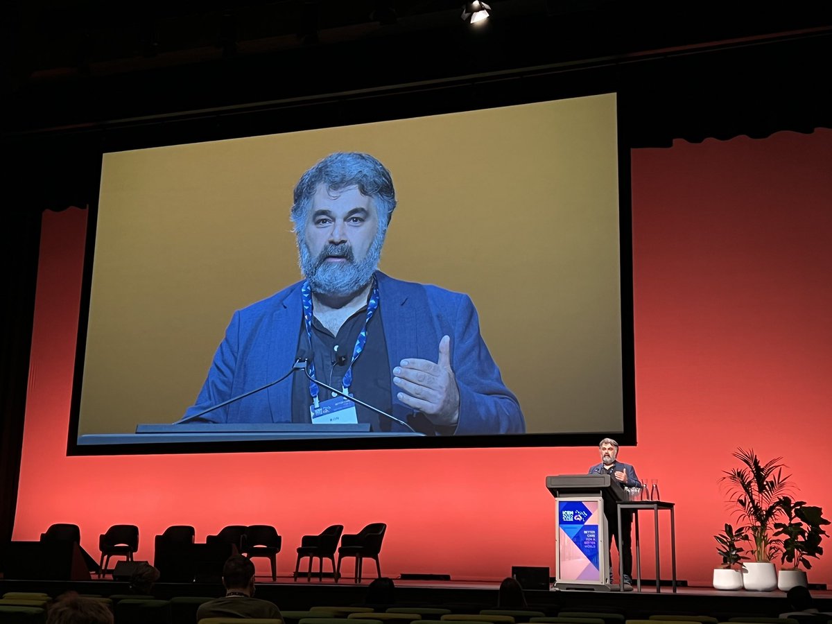 Single. Most. Powerful. Lecture. Ever. 

I have never seen an entire auditorium communally weep. Such a powerful message. #icem2022

“Equity for asylum seekers and displaced persons across the globe”. Thank you <a href="/Kon__K/">Kon Karapanagiotidis</a>. Let the <a href="/Twitter/">Twitter</a> world advocate with him.