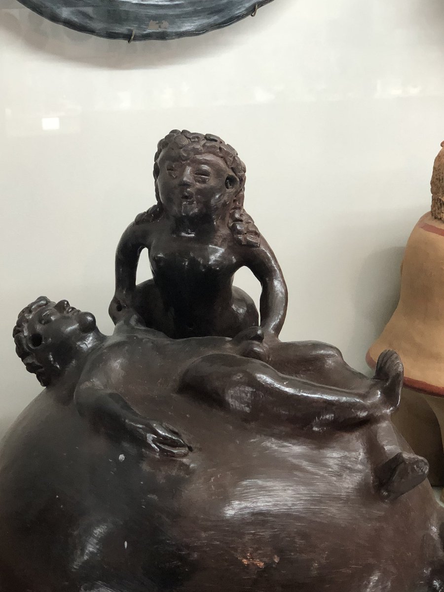 museodelbarro's tweet photo. “Son de mi época de soltera” cuenta Ediltrudis Noguera acerca de estas obras en cerámica que se exhiben de forma permanente en el museo: unidos por el barro, sus adanes y evas son un alegato sobre el amor y la sexualidad.
#MuseumWeek2022 #sexualityMW #sexualidadMW #placer https://t.co/RfrzR0k1V5
